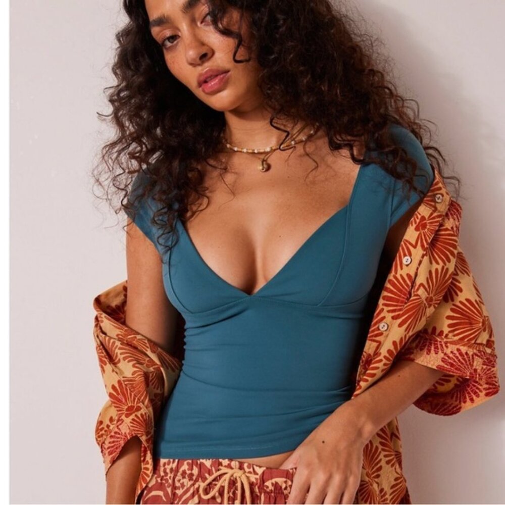 ISO Free People Duo Corset Cami Sunken City XS/S/M
